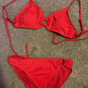 Red bikini